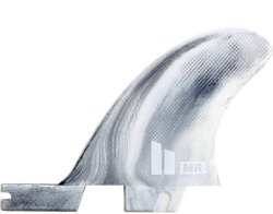 画像1: FCSII MR(Mark Richard's Shaper Fin)PC TWIN+STABILIZER ”CENTER FIN ”/BLK/WHT［バラフィン］