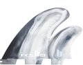 FCSII MR(Mark Richard's Shaper Fin)PC TWIN+STABILIZER ／BLK/WHT