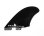 画像2:  NEW!! FCSII Rob Machado Seaside Quad Fins / BLACK (2)