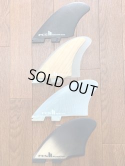 画像4:  NEW!! FCSII Rob Machado Seaside Quad Fins / BLACK