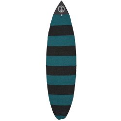 画像1: New! CaptainFin　Shortboard SurfboardSock Cover 6'0　/　BLACK/GREEN