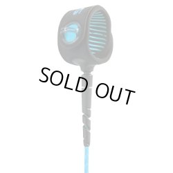 画像3: 【NEW  Color！】 FCS FREEDOM HELIX LEASH 7'0" ALL ROUND / Tranquil Blue/Black