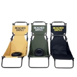 画像1: New! BEACHED DAYS BUGGY CHAIR　/　BLACK