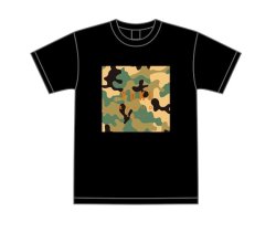 画像1: Bali限定Tee Square Camo -Orange Logo