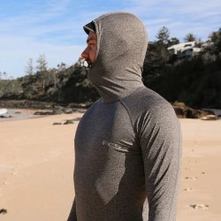 画像4: 再入荷‼ FCS/EssentialHooded LONG SLEEVE RASH VEST (メンズ長袖ラッシュ）