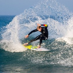 画像7:  FCSII  MF (Mick Fanning) "PC" Tri Size"L" /Black/Mango