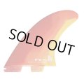 NEW!! FCSII MR(Mark Richard's Shaper Fin)PC TWIN+STABILIZER / SunsetSwirl