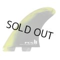 NEW!! FCSII MR(Mark Richard's Shaper Fin)PC TWIN+STABILIZER / CyberLime/Black