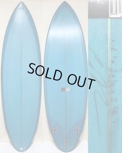 画像1: 【浮力たっぷりツインピン！】SYSTM / "BURNER2" 6'1" ネイビーティント入 美品が激安！