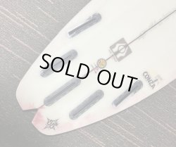 画像2: 【名作！】JOISTIK/"The World Conza Mod" 5'5 1/2" ストライプティント中古 激安！