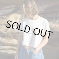NEW!! Ladies Crop Tee-Ecru / Largeサイズ