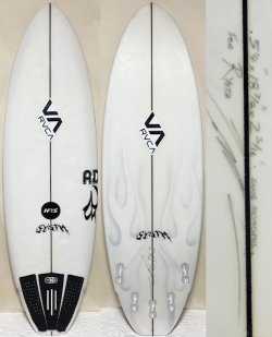 画像1: 【衝撃だった初テストボード】SYSTM / Snub Mongrel 5'4" 松下諒大使用中古 Fireスプレー入！