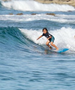 画像7: 【NEW!!】OCEAN GROM / 4' Micro Grom Leash "Fin(ブルー)"