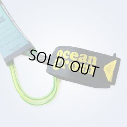 画像1: 【NEW!!】OCEAN GROM / 4'8 Micro Grom Leash "Jo(グリーン)"