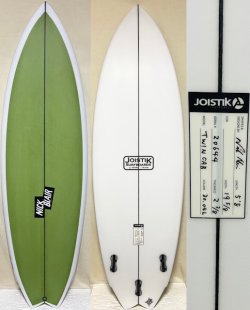 画像1: 【USブランクス使用】"JOISTIK/TWINCAB 5'8 30L" グッドサイズ 新品ティント入！