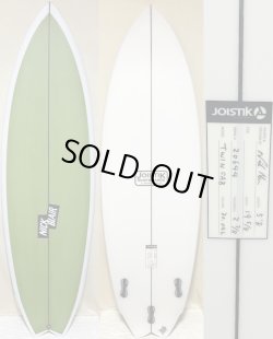 画像1: 【USブランクス使用】"JOISTIK/TWINCAB 5'8 30L" グッドサイズ 新品ティント入！