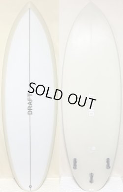 画像1: 【最新モデル】DRAFT // New Round Menace Twin+1 5'5" Fomura-1ブランク指定 