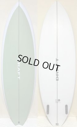 画像1: 【超名作】DRAFT // Whatever Twin 5'8" Fomura-1ブランク指定