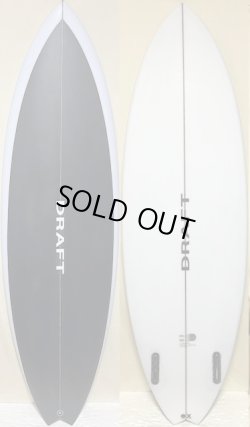 画像1: 【超名作】DRAFT // Whatever Twin 5'7" Fomura-1ブランク指定