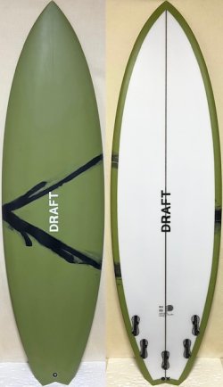 画像1: 【激安！】DRAFT // Trust Me 5FIN！ 5'11" F-1ブランクス&アブストティント