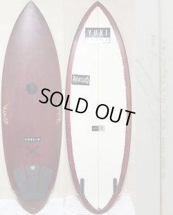 画像1: 【浮力たっぷりツインピン！】SYSTM / "BURNER2" EPS 5'8" ワインティント 激安！