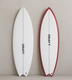 画像3: 【最新モデル】DRAFT // "OVERDRIVE" Twin 5'7" F-1ブランクス