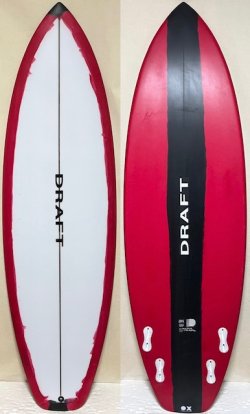 画像1: 【ジョシュカー本人用】DRAFT // "OVERDRIVE2テストボード" QUAD 5'6" F-1ブランクス