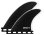 画像1: 【NEW!!】 DRAFT // QUAD FIN BLACK/WHITE (1)