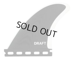 画像2: 【NEW!!】 DRAFT // QUAD FIN BLACK/WHITE