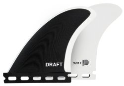 画像4: 【NEW!!】 DRAFT // QUAD FIN BLACK/WHITE