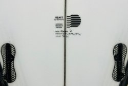 画像2: 【最新モデル】DRAFT // New Round Menace(Menace2) Twin+1 5'5" Fomura-1ブランク指定 