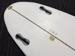 画像2: 【最新モデル】DRAFT // New Round Menace Twin 5'3" Fomura-1ブランク指定 Goldロゴ！