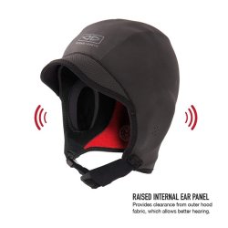 画像2: 【20％OFF】O&E  HOOD EASY HEAR NEOPRENE / S/M　サーフキャップ