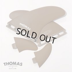 画像2: NEW!! DEFLOW/THOMAS BEXON TWINER FIN / BROWN