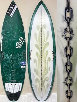 画像1: 【プロライダー未使用ボード】SYSTM / Nightmare モデル 5'8" Swirlティント 激安！