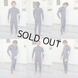 画像2: 【特別価格】 SURGE WETSUITS / チェストジップ フルスーツ / チャコールグレー  ML