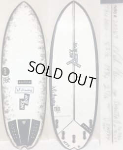 画像1: 【世界に1本の激レアボード】"JOISTIK/Taco Desu タコデスカーボンレール 5'3 1/2" テストボード中古