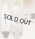【人気モデル美品】DRAFT // New Round Menace Twin 5'5" Fomura-1ブランク ティント入