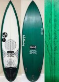 【ライダー絶賛の超名作】SYSTM / "RAZOR" 5'11" カスタムラウンドテールグッドサイズ美品