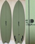 【乗りすぎ注意なクアッドフィッシュ】DRAFT // Menace Mid 6'2" Fomura-1ブランク 高浮力！