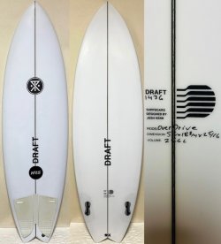 画像1: 【飯田航太テストボード美品！】DRAFT // "OVERDRIVE" Twin 5'6" F-1ブランクス