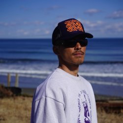 画像5: NEW!! MOBB CAP (Tracker) ネイビー/オレンジ