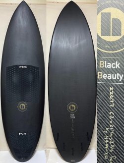 画像1: 【ライダー絶賛ミニミッド！】 Hammo/Rocket Mid 6'2"フルカーボンカスタム 美品が激安！