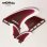 画像2: NEW!! DEFLOW/THOMAS BEXON TWINER FIN / BURGUNDY/WHITE (2)
