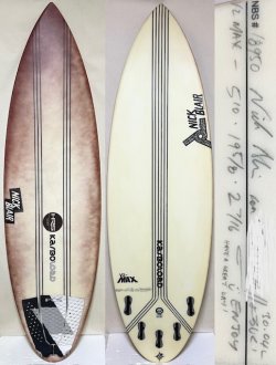 画像1: 【小波から台風まで！】JOISTIK/V2MAX Karbo 5'10" ニックシェイプ美品！