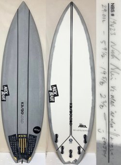画像1: 【小波から台風まで！】JOISTIK/V2MAX Karbo 5'91/2" ニックシェイプ超美品！
