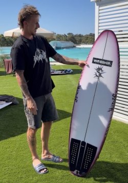 画像3: 【最新モデル】SYSTM / "Thumb Drive" 5Fin 5'5" グラデーションレールスプレー 激安！
