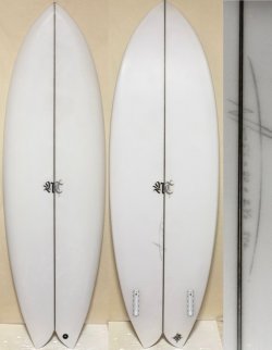 画像1: 【LittleFishとD-Twinのハイブリッド】NT //  SPEED FISH 5'5" Fomura-1ブランク グッドサイズ