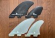 画像5:  NEW!! FCSII Rob Machado Seaside Quad Fins / BLACK