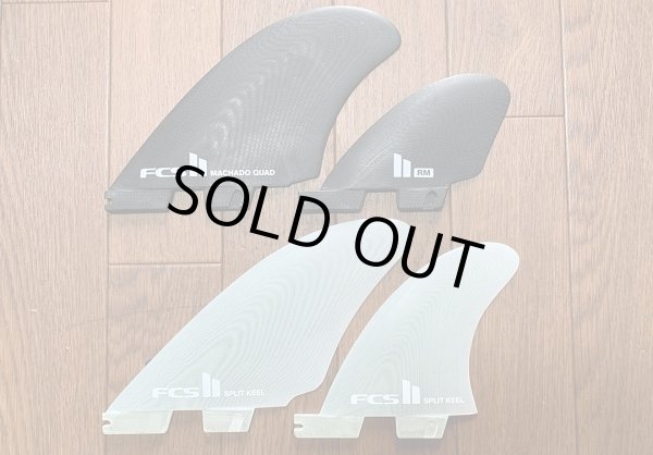 画像5:  NEW!! FCSII Rob Machado Seaside Quad Fins / BLACK